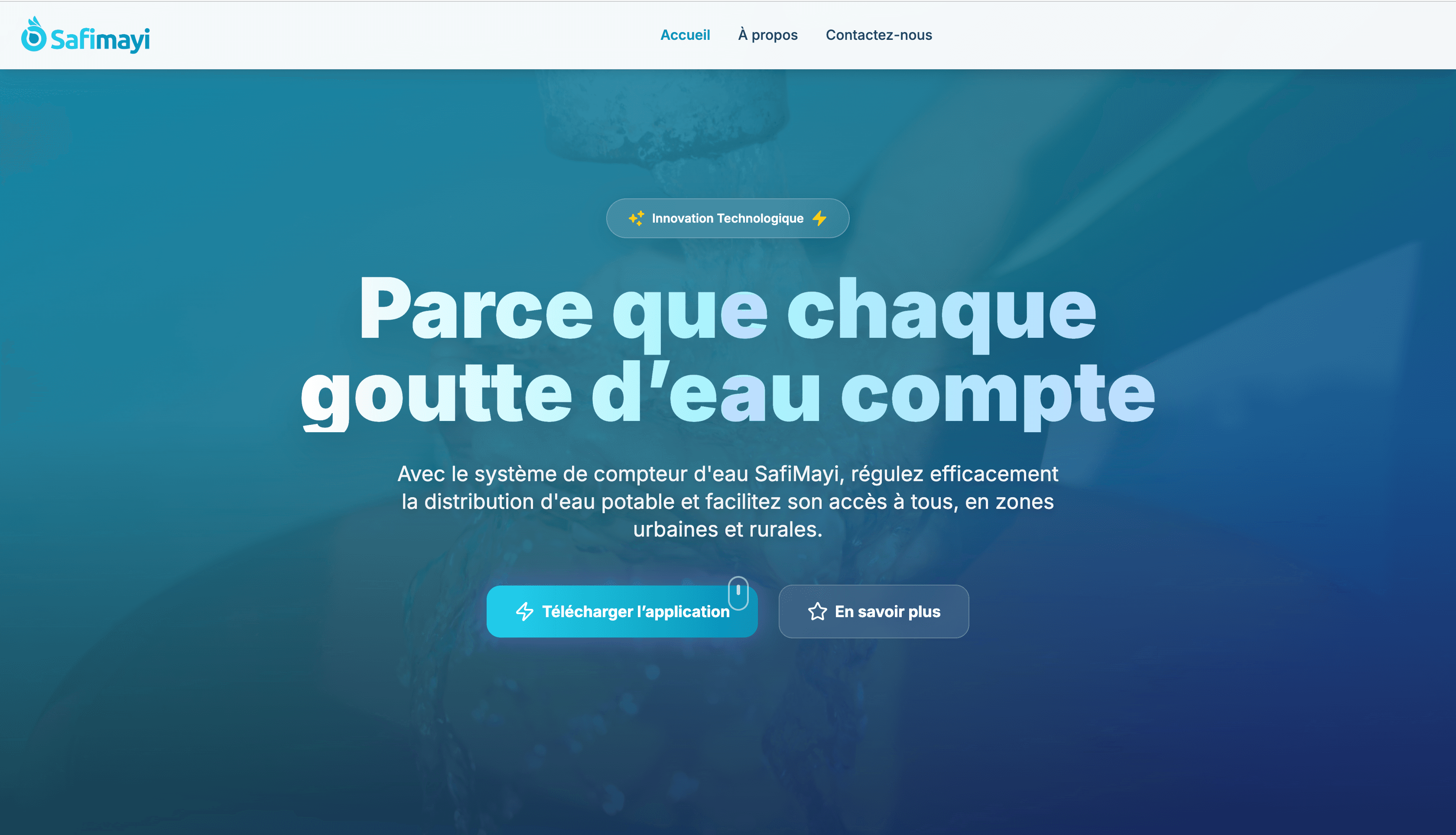 Aperçu du projet Safimayi